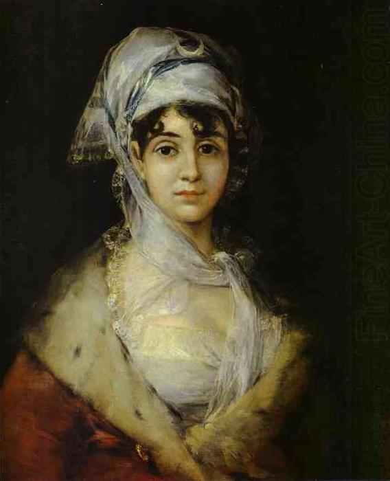 Portrait of Antonia Zarate, Francisco Jose de Goya